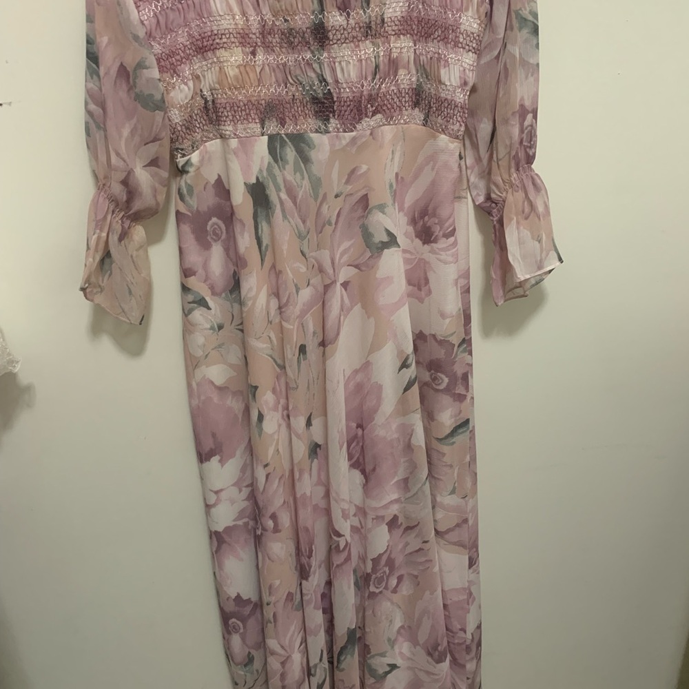 Floral Pink Dress - Picture 3 of 6